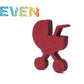 Letras decorativas 7.5cm Rojo purpurina Carrito bebe